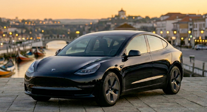 TESLA Model 3 380kms